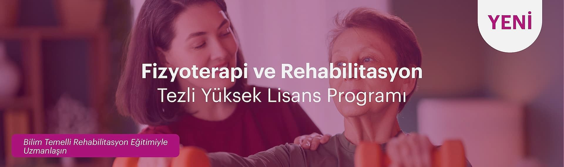 İstanbul Gedik Üniversitesi Lisansüstü Eğitim Fizyoterapi ve Rehabilitasyon Tezli