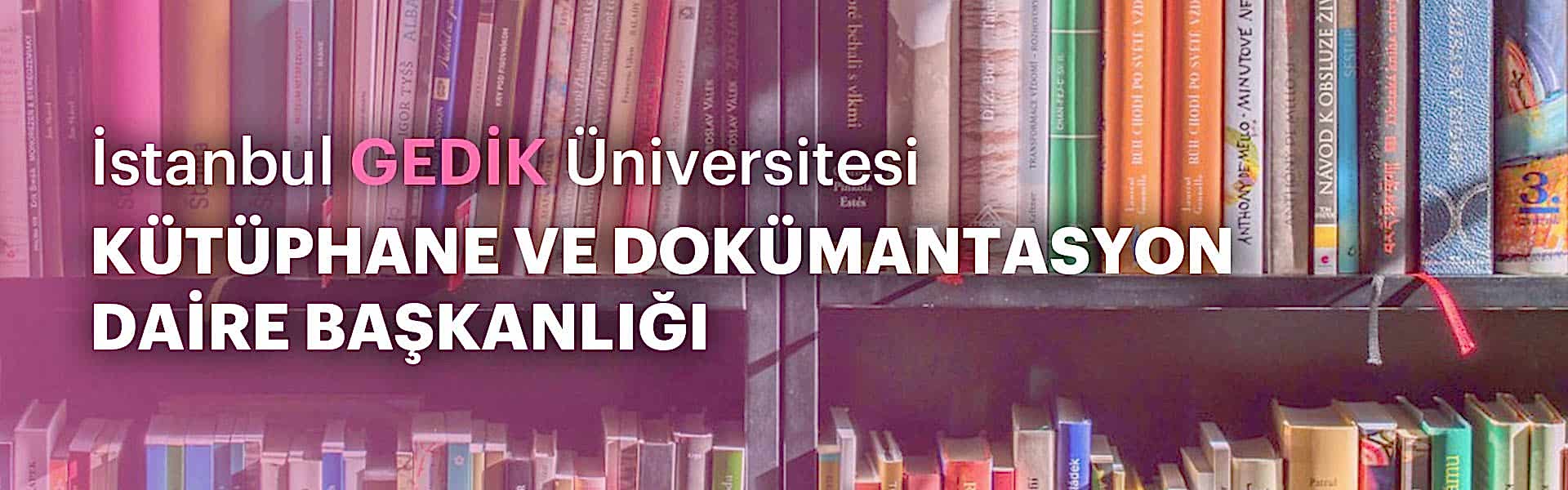 İstanbul Gedik Üniversitesi Kütüphane