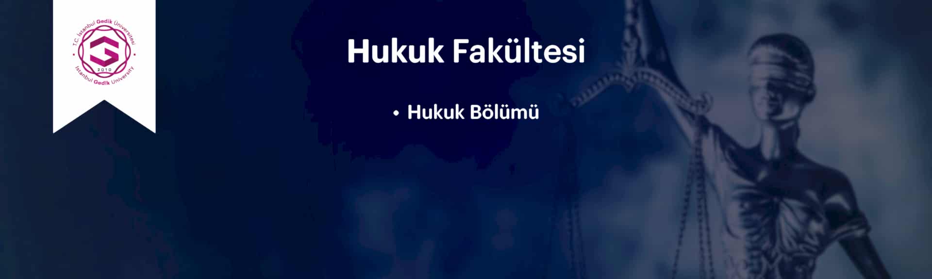 Hukuk Fakültesi Banner