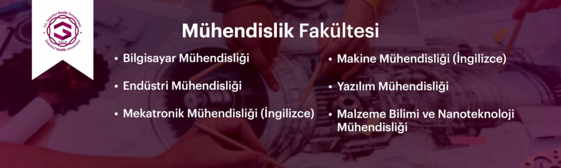 Mühendislik Fakültesi Bannerı
