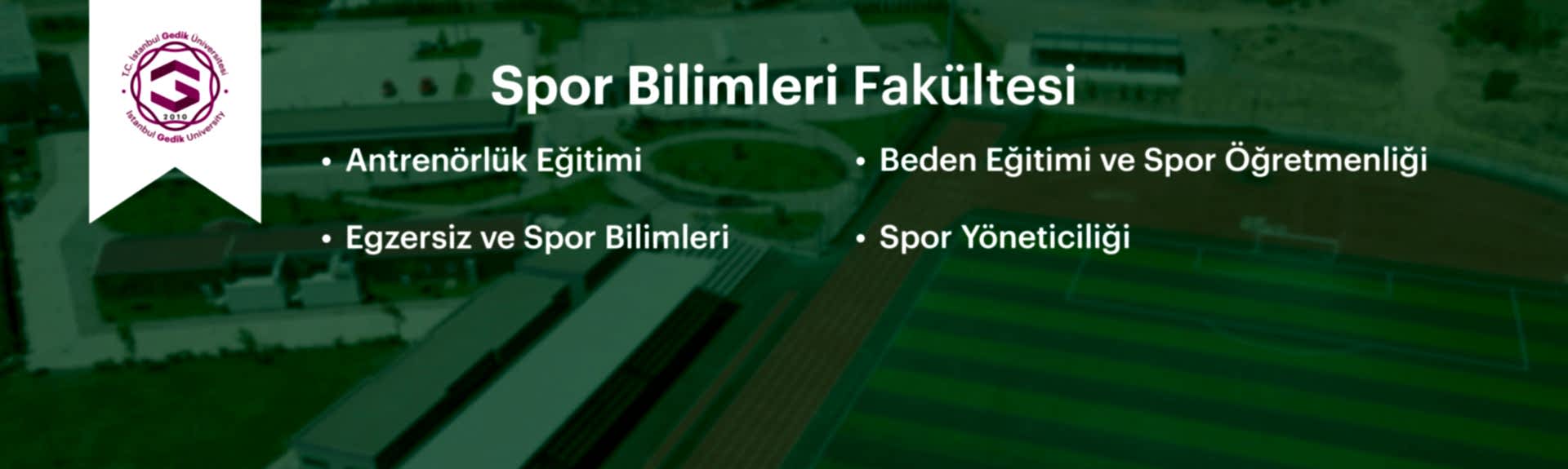 Spor Bilimleri Fakültesi Banner