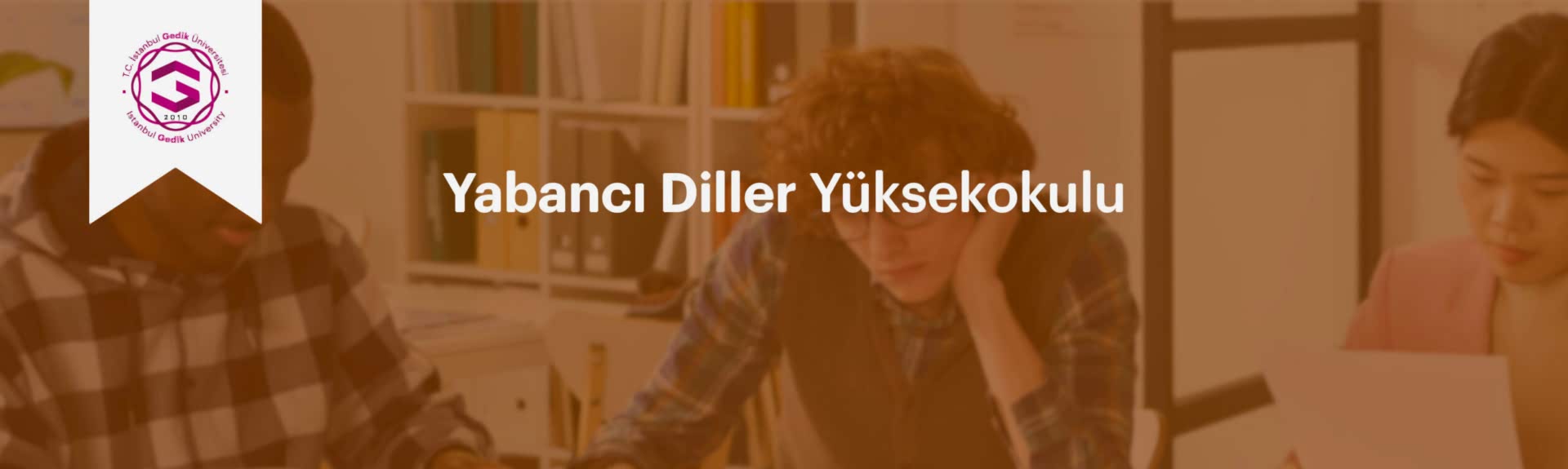 Yabancı Diller Yüksekokulu Bannerı