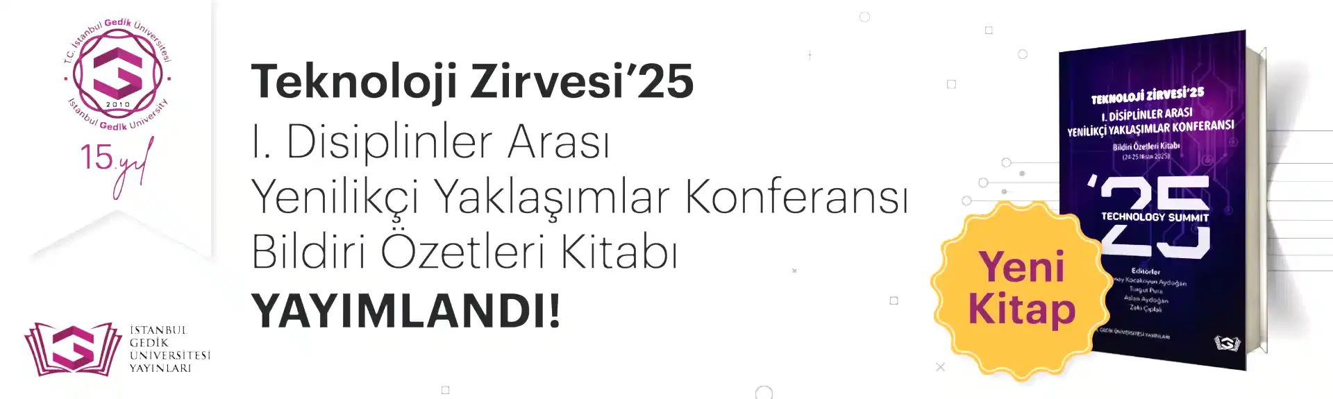 Teknoloji Zirvesi 2025 Bannerı